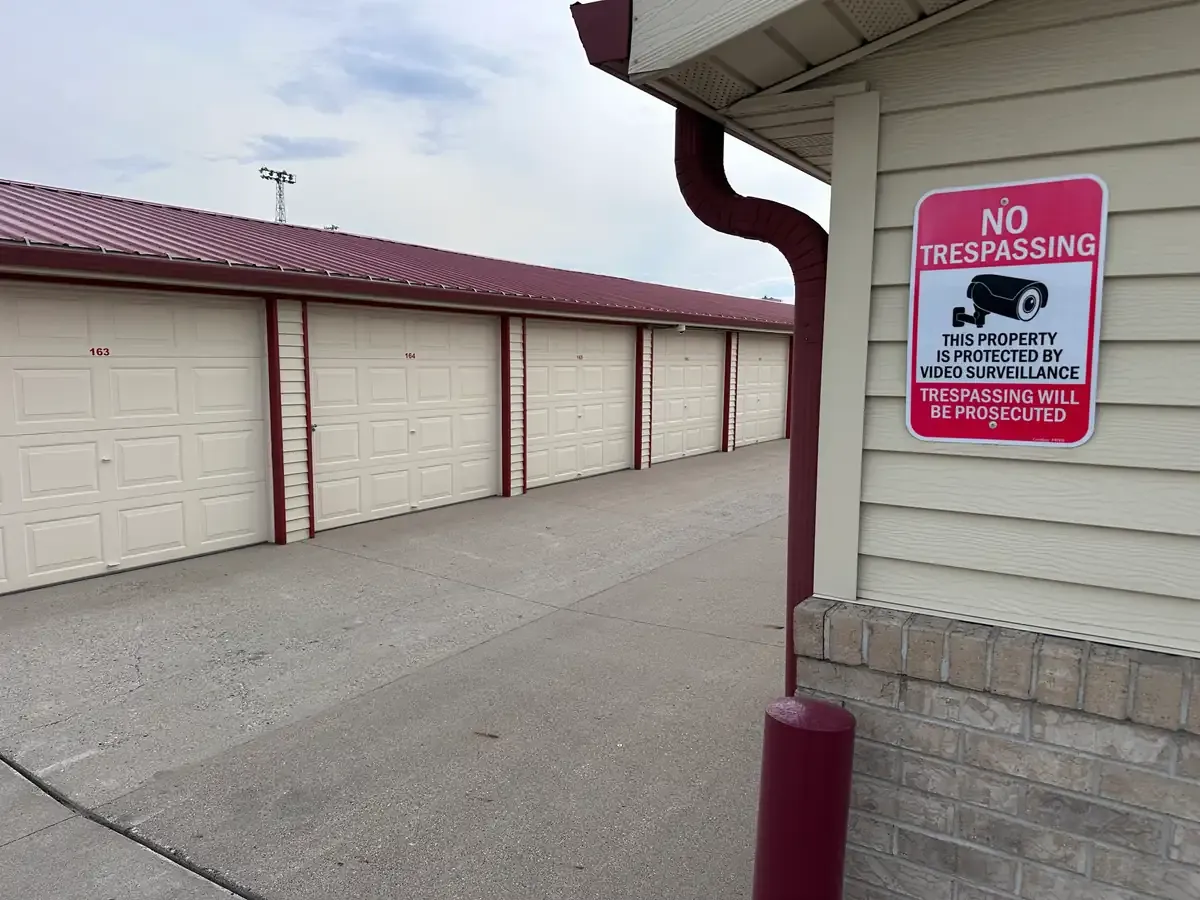 Storage units with roll up doors